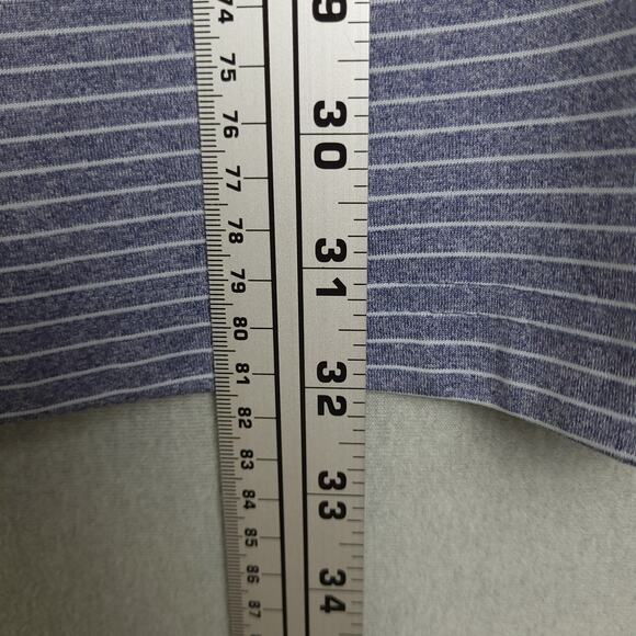 Callaway Opti-Dri Men's Short Sleeve Golf Polo Shirt XL Logo Striped Gray White - Picture 8 of 8